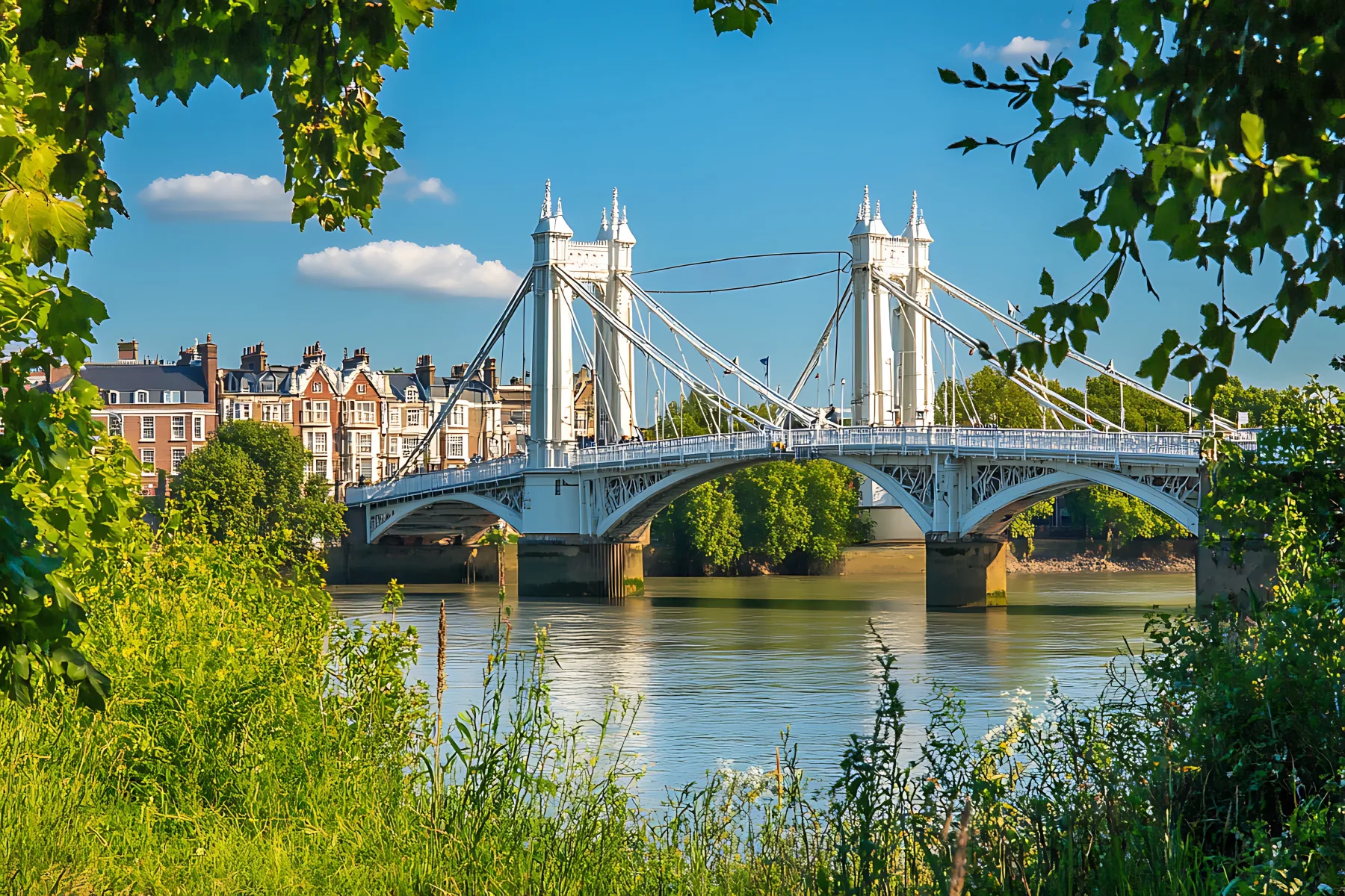 Hammersmith Bridge on The London Bridges Run