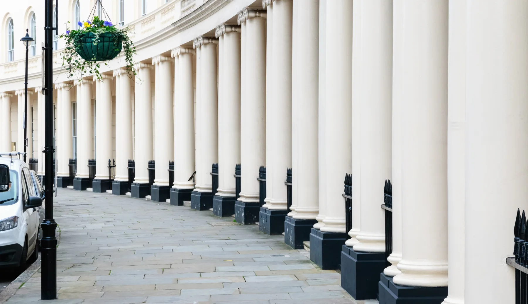 Regent's terraces on The London Canal Run